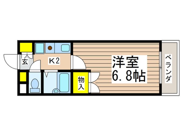 グランジュ－ルＭＫの物件間取画像